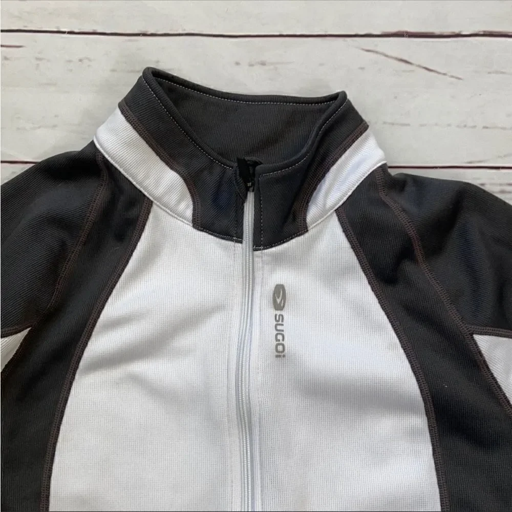 Sugoi Full Zip Long Sleeve Cycling Jersey - Picture 2 of 14